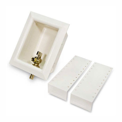Uponor LF5955025 Ice Maker Box With Support Brackets, 1/2 in Valve
