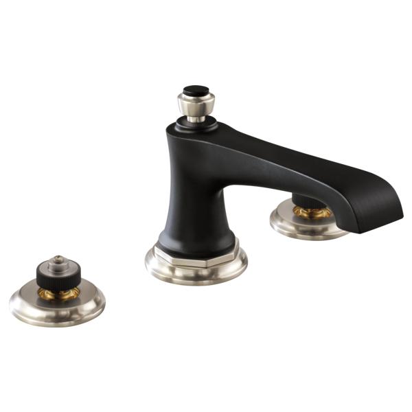 Brizo&reg; 65360LF-NKBLLHP Rook&trade; Widespread Lavatory Faucet