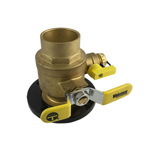 2 FULL PORT 3-PC SS SOCKET WELD BALL VALVE