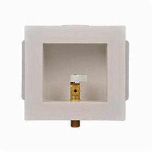 IPS&reg; 82408 FR-12 Ice Maker Outlet Box With 1/4 Turn Valve, 1/2 in Sweat