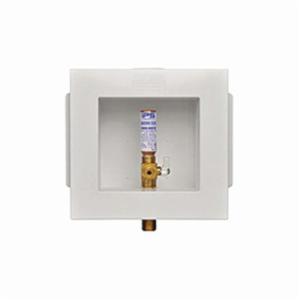 IPS&reg; 82421 FR-12 Ice Maker Outlet Box With Hammer Arrester Valve, 1/2 in Pex