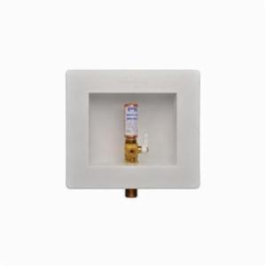 IPS&reg; 87980 Ice Maker Outlet Box With Valve and Hammer Arrester, 1/2 in Pex