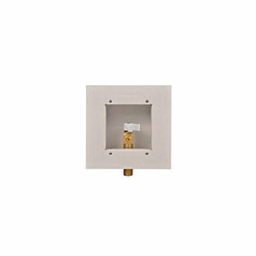 IPS&reg; 88533 Metal Ice Maker Outlet Box With Hammer Arrester Valve, 1/2 in Cpvc