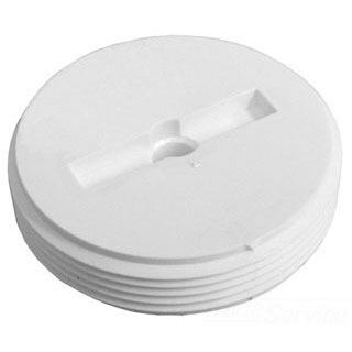 4 CSK PLUG PLASTIC WHITE