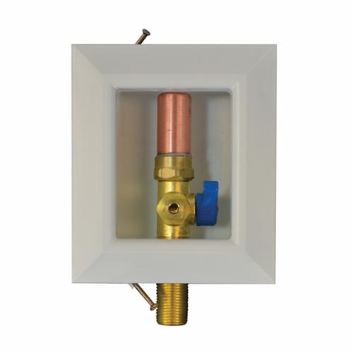 Jones Stephens&trade; B05925LF Ice maker Box With Hammer Arrester, 1/2 in Sweat