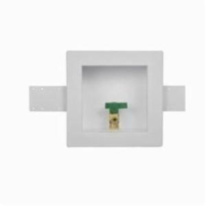 Oatey&reg; 39149 Ice Maker Outlet Box With 1/4 Turn Pex Hammer Ball Valve