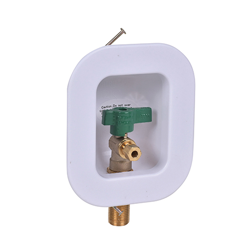 Oatey&reg; I2K 39130 Ice Maker Outlet Box With 1/4 Turn Lever, Sweat