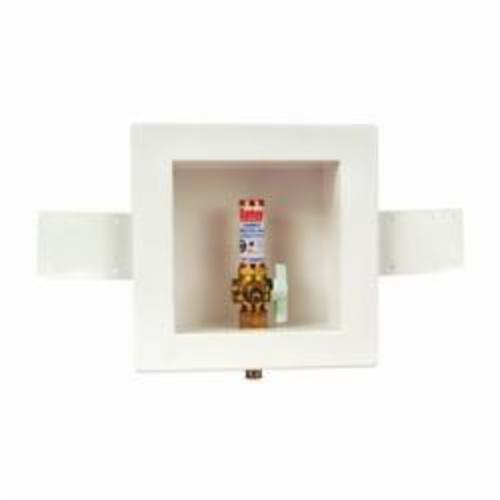Oatey&reg; 39150 Ice Maker Outlet Box With 1/4 Turn Pex Hammer Ball Valve